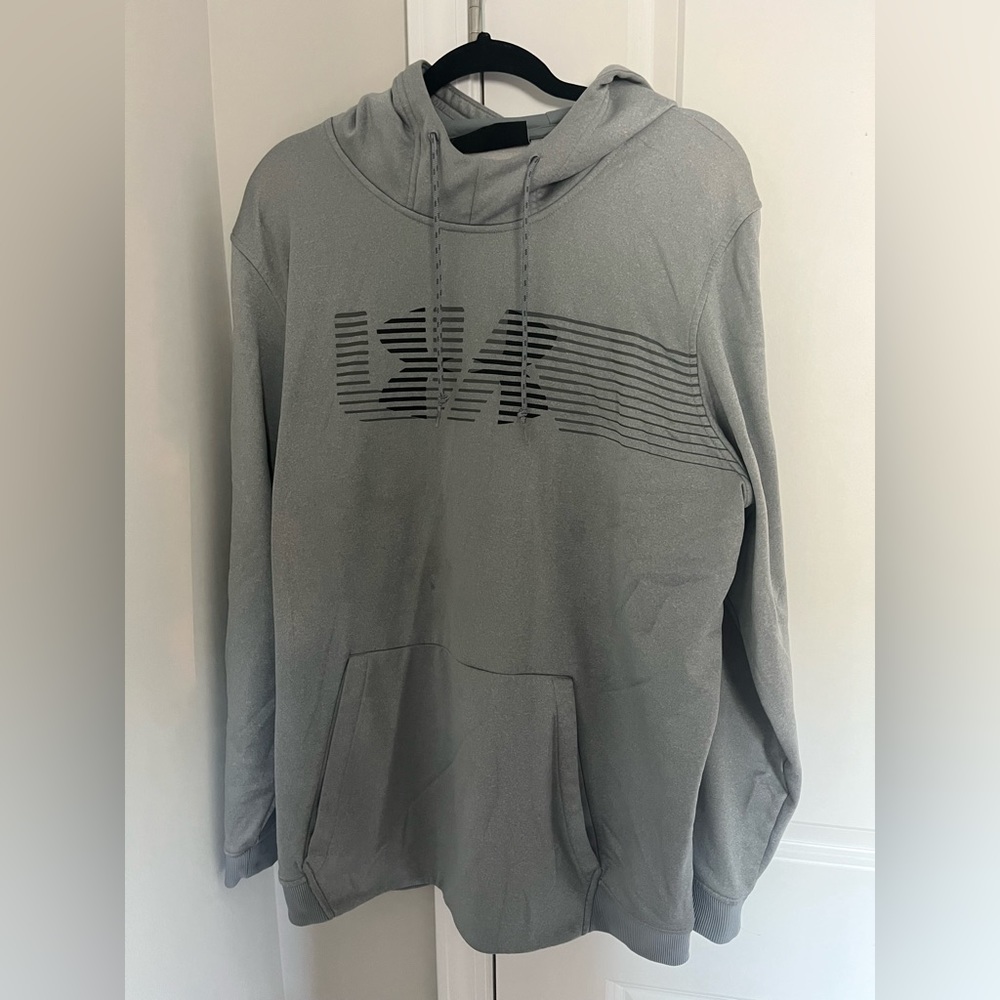Under Armour Hoodie Men’s XXL Grey Winter Pullover